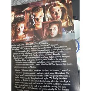 Urban Legend (1998) DVD – 90s Slasher Horror | Jared Leto | Tara Reid